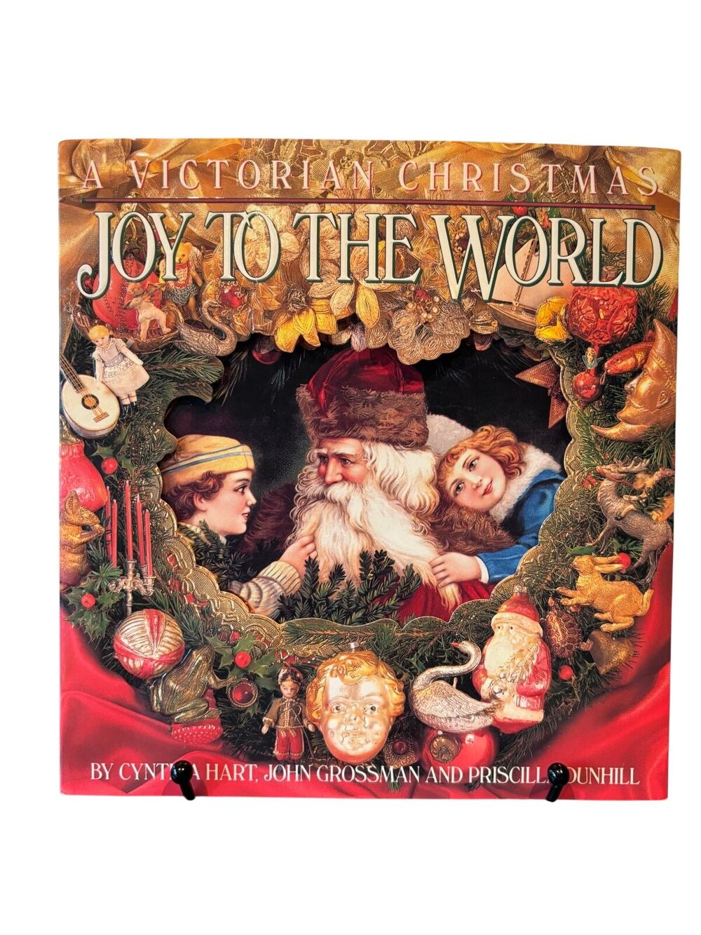 VTG 1990 Joy to the World, Victorian Christmas by Hart, Grossman, Dunhill, HCDJ